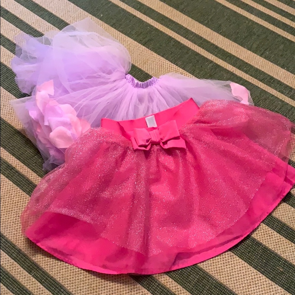 2 girls tutus size 4